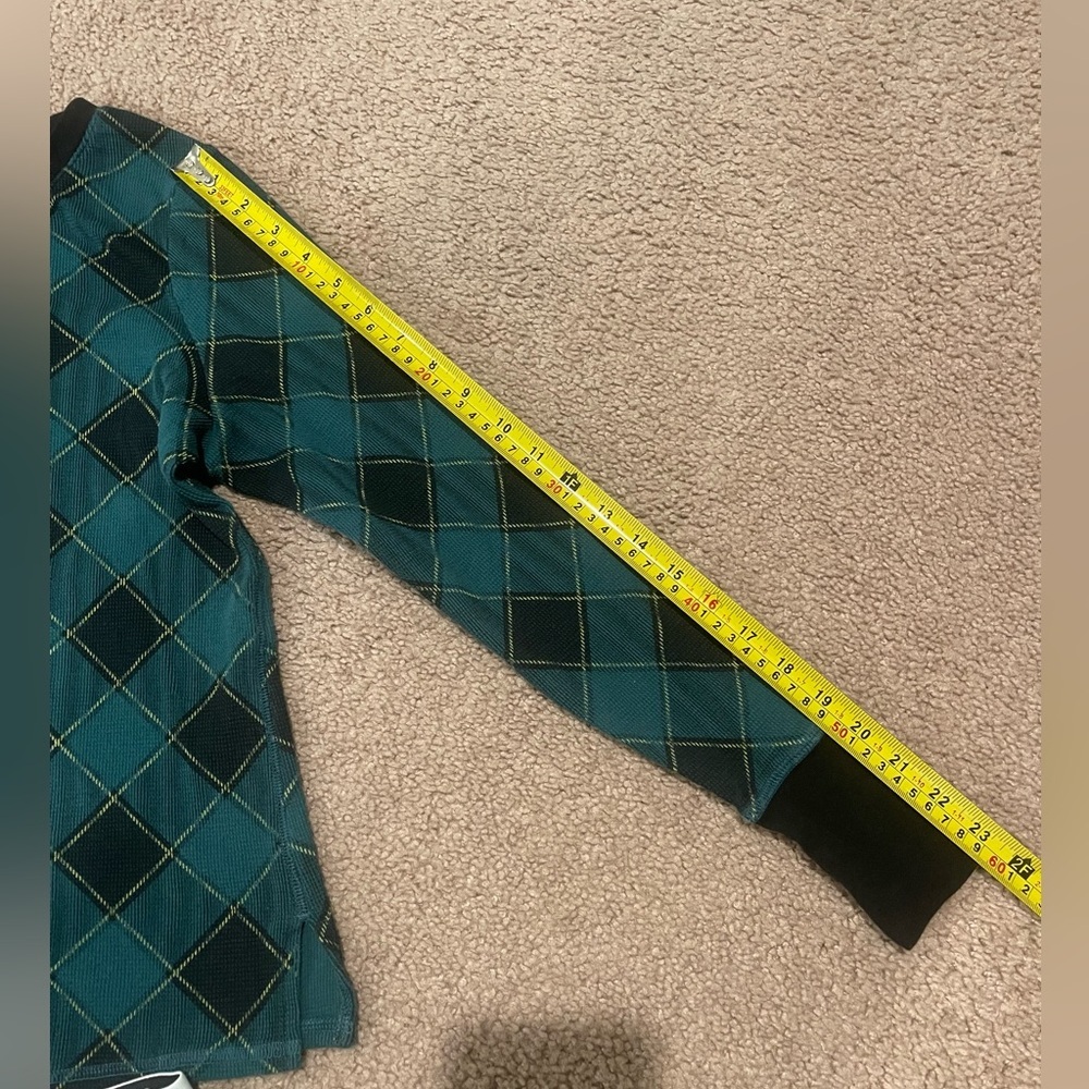 VICTORIA's SECRET Argyle Thermal Long Pajama Set - Picture 6 of 10